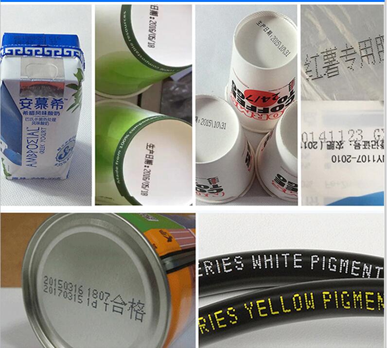 1-4 Lines Date inkjet printing - đánh giá và giá Commercial Glass Printing