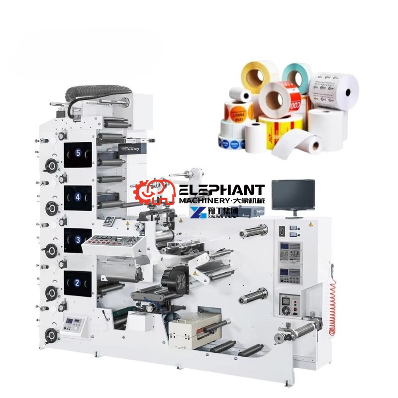 6 Color Automatic Flexographic - đánh giá và giá Commercial Flexographic Printing