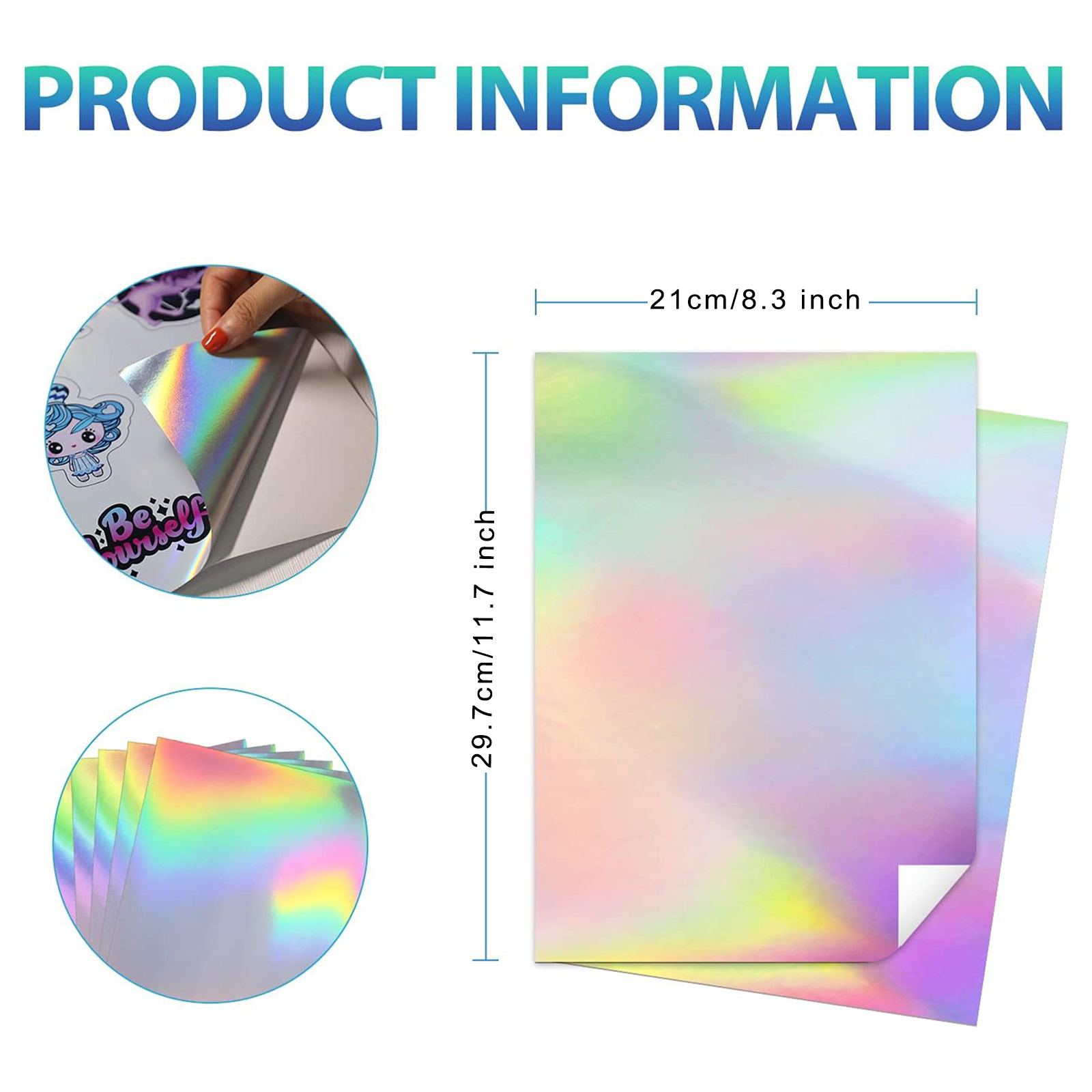 10sheets A4 Holographic Printa - đánh giá và giá Commercial Vinyl Printing