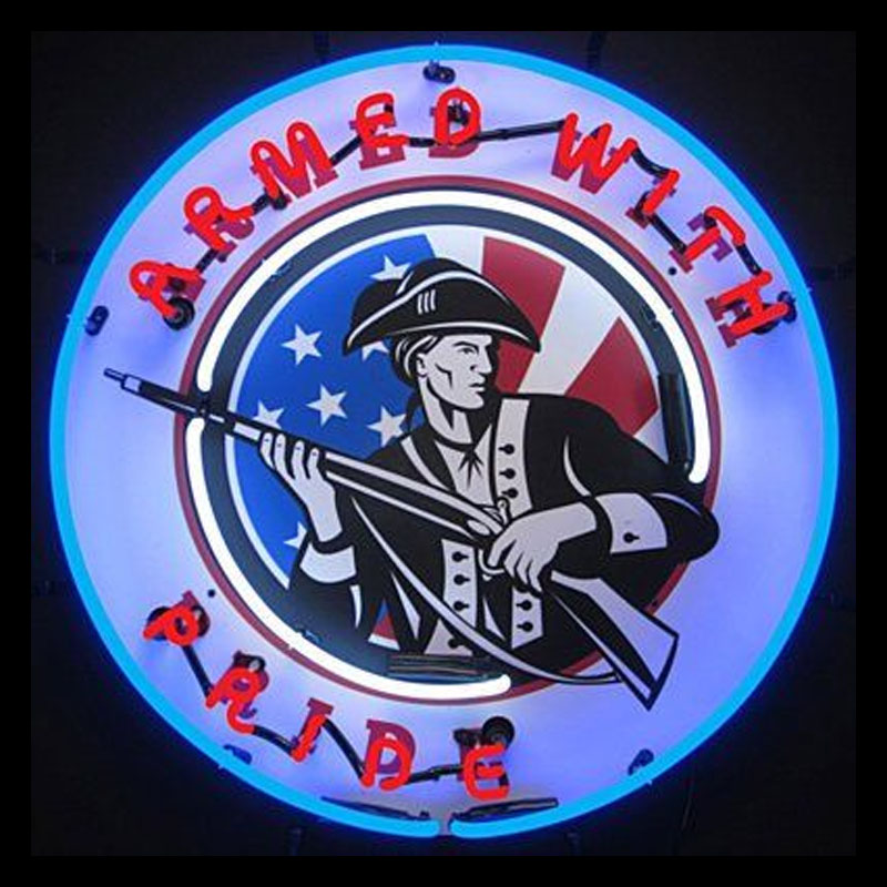 Neon Sign For Family Armed Wit - đánh giá và giá Commercial Printing Icon