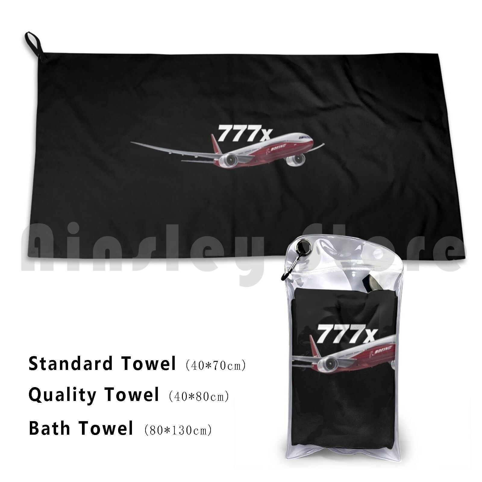 Boeing 777x Image Bath Towel B - đánh giá và giá Commercial Printing Images