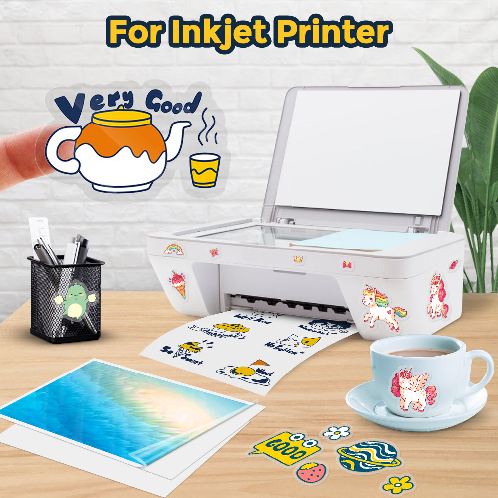 10 Sheets Transparent Printabl - đánh giá và giá Commercial Vinyl Printing