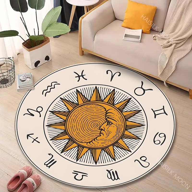 1PC Zodiac signs around sun im - đánh giá và giá Commercial Printing Images