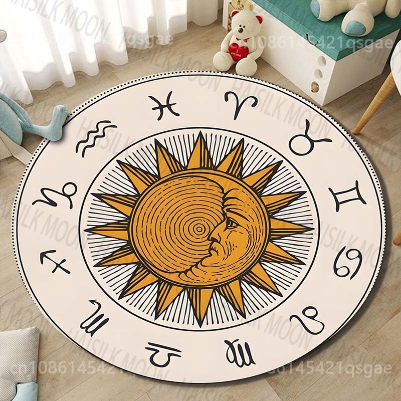 1PC Zodiac signs around sun im - đánh giá và giá Commercial Printing Images