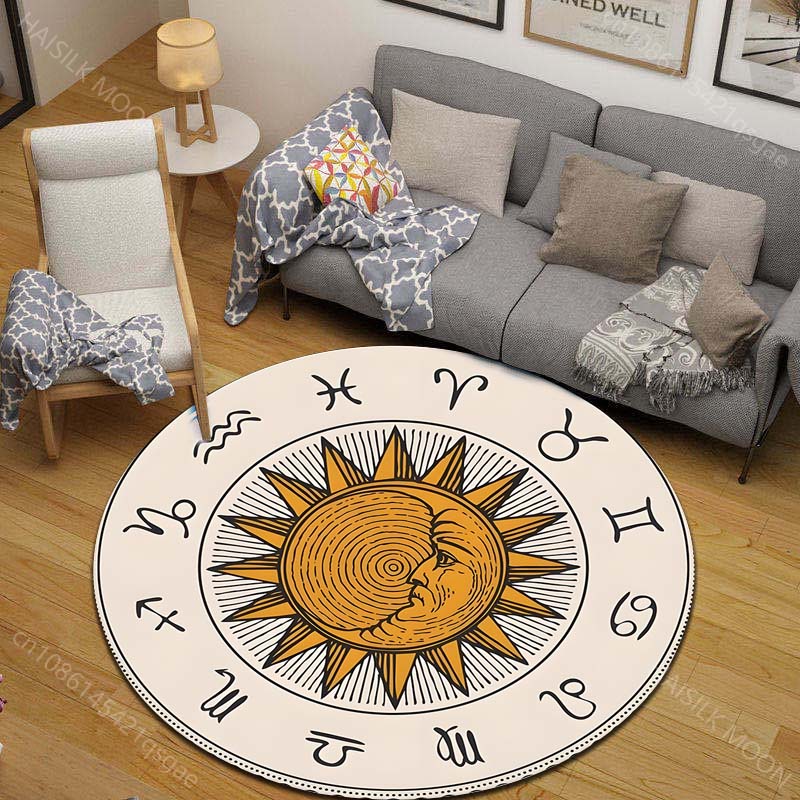 1PC Zodiac signs around sun im - đánh giá và giá Commercial Printing Images