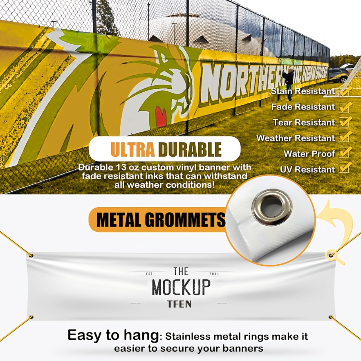 Custom Vinyl Banner Personaliz - đánh giá và giá Commercial Vinyl Printing