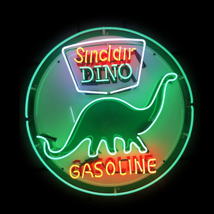Sinclair Dino Gasolin Gas Oil  - đánh giá và giá Commercial Printing Icon
