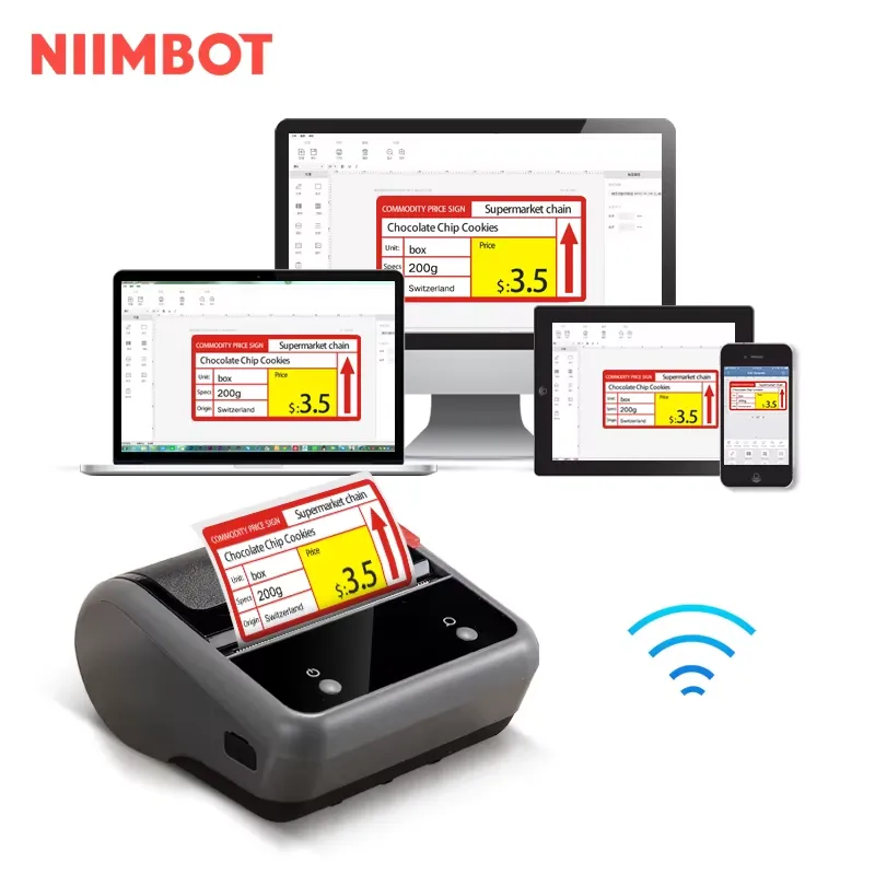 Niimbot B3S Office Commercial  - đánh giá và giá Commercial Printing Labels