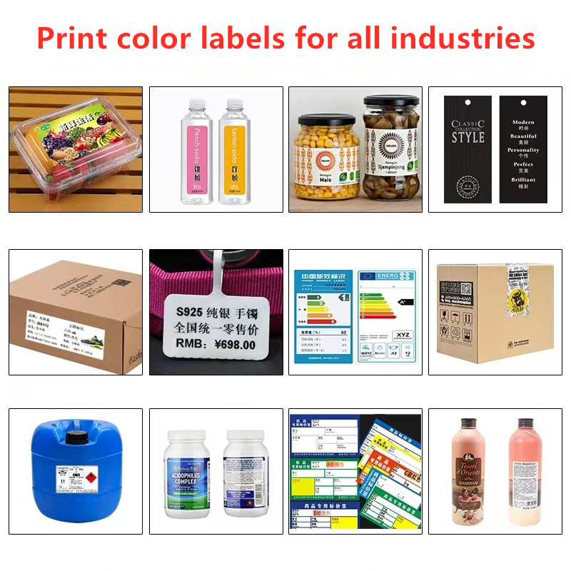 Full Color Label Printer For E - đánh giá và giá Commercial Printing Labels